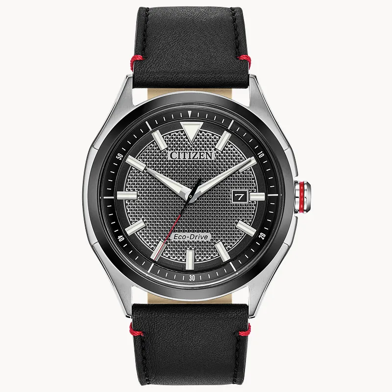 Citizen WDR Eco-Drive Black Dial Stainless Steel Watch | CITIZEN Citizen WDR Eco-Drive Black Dial Stainless Steel Watch | CITIZEN